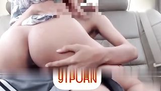 带着大奶子老婆大白天玩车震疯狂射精第一视角