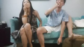 【69堂精品】三千约外围长发御姐妖艳尤物连干两炮高潮累瘫