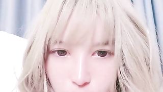 【69堂精品】萌妹两个振动棒双管齐下肛塞情趣尾巴塞入03