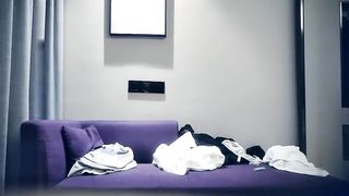 【69堂精品视频】又约嗲嗲眼镜性感妹子黑丝高跟侧入骑乘猛操