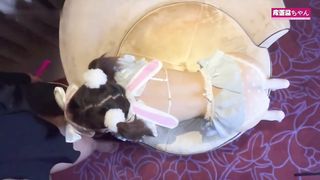 【69堂精品视频】皮蛋酱#002-淫荡又可爱的兔子（下集）