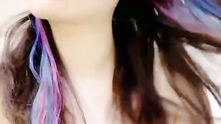 【69堂免费视频】粉嫩小穴肉肉妹妹！难得操逼收费！拿着按摩器自慰，小男友敲门进来，大屌插嘴操大肥臀