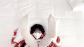 【69堂免费视频】甜美小仙女楚楚动人白丝美腿肥臀嫩穴被无套爆操内射