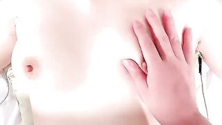 【69堂免费视频】一上来就开始传教士啪啪白虎妹妹，大力抽插大叫不要，超近景特写粉穴淫水很多，胸大屁股翘狠狠操