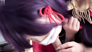 【69堂午夜视频】COS极品反差00后小萝莉_卡哇伊清纯系嫩妹，黑丝足交啪啪内射边玩边做人形小母狗