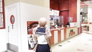 【69堂午夜视频】Jk双马尾女孩，公共卫生间被猛烈中出