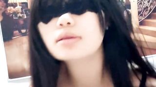 【69堂午夜视频】米亚同学还有两个充气女娃娃，撩骚互动揉奶抠逼淫声荡语，穿上黑丝情趣撩骚大哥激情让大哥压在身下爆草蹂躏