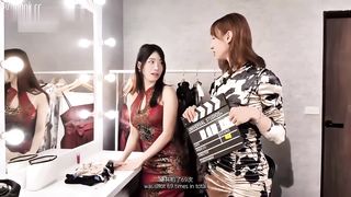 【69堂午夜视频】性感模特拍广告想爆红的代价